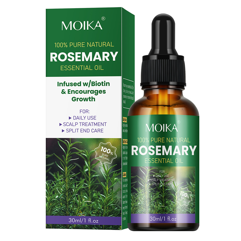 Rosemary Hair Care Essential Oil | Aromatherapy Scalp & Hair Treatment, Nourishing & Strengthening Oil 30ml