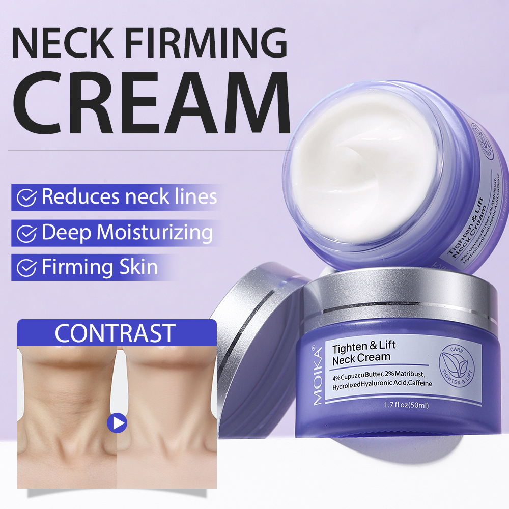 Neck Firming Cream 50ml | Anti-Wrinkle, Brightening & Moisturizing Neck Care