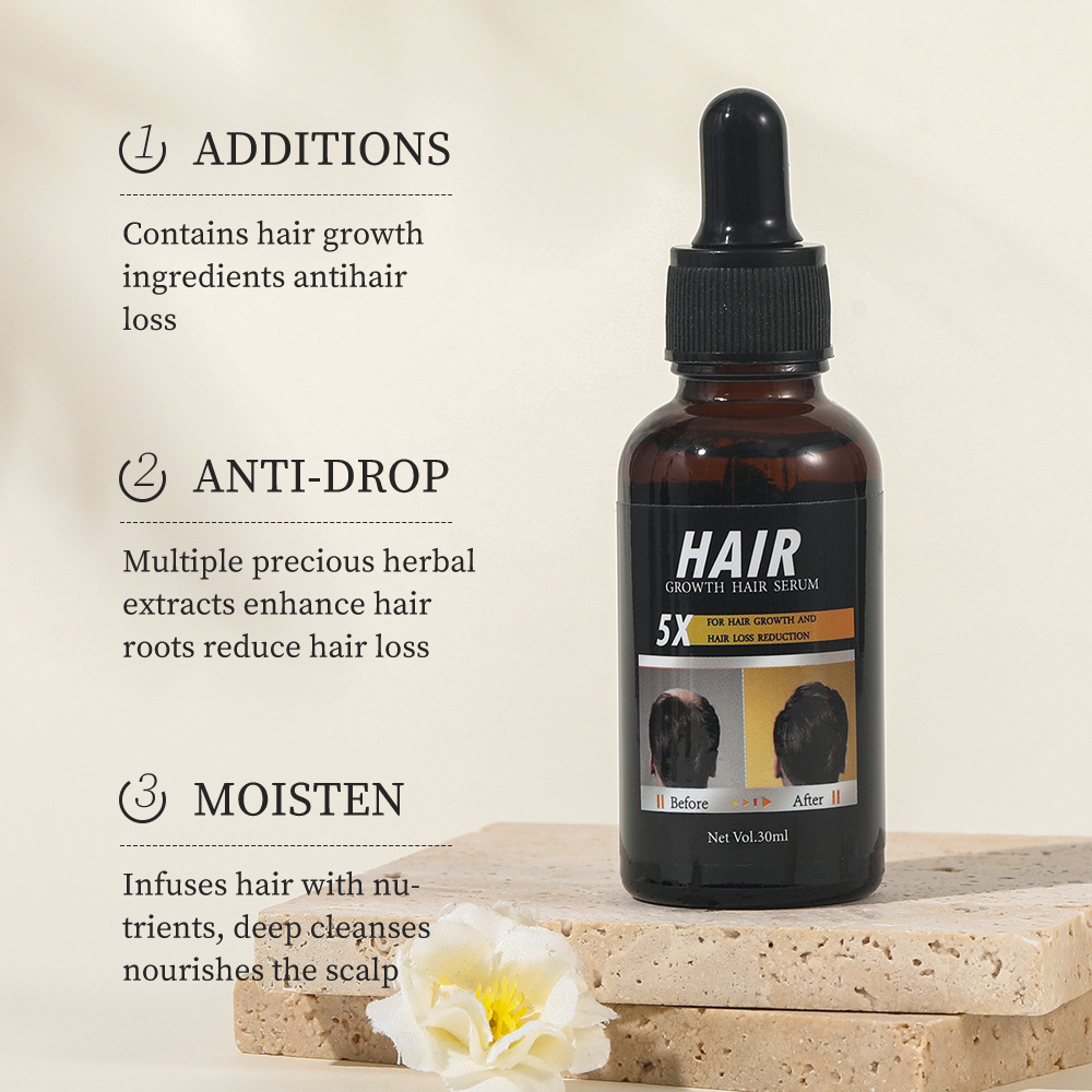 Hair Growth Serum 30ml | Nourishing & Moisturizing Essence for Stronger, Thicker, Healthier Hair