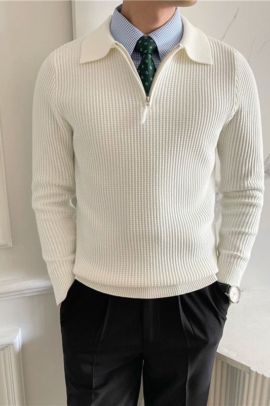 GONGJU Zipped Sweater