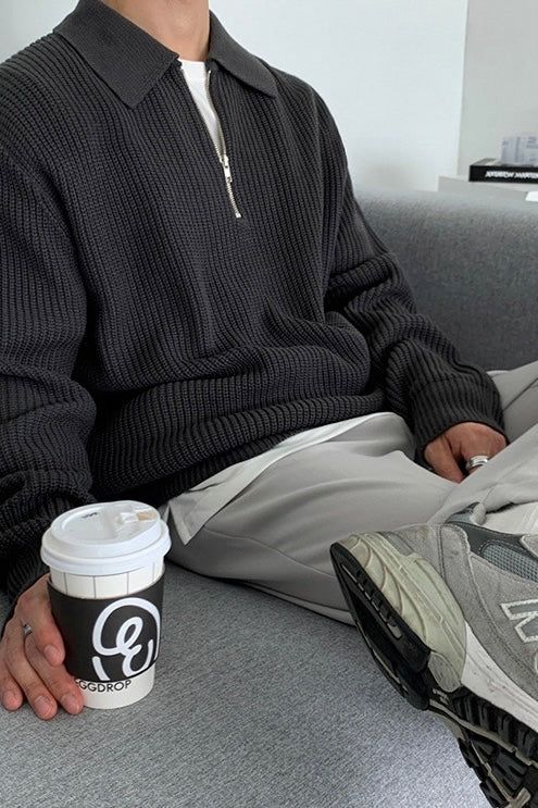 RASON Zipped Sweater