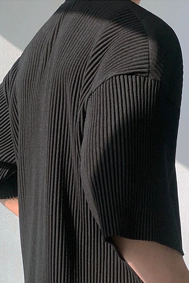 JINJU Oversize Pleated T-Shirt