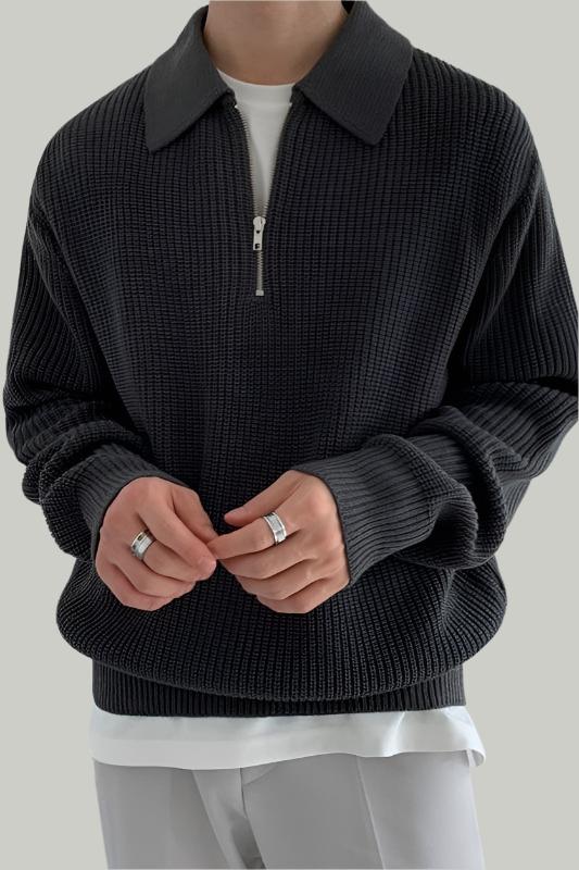 RASON Zipped Sweater