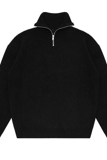 SEJONG Quarter Zip Sweater
