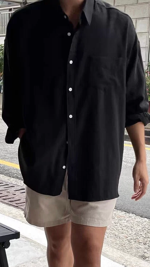 WONJU Oversize Linen Shirt