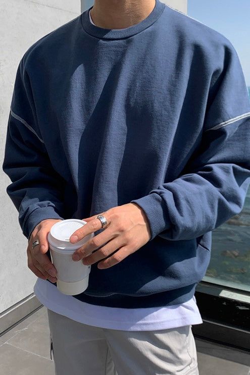 DOLSAN Oversized Crewneck