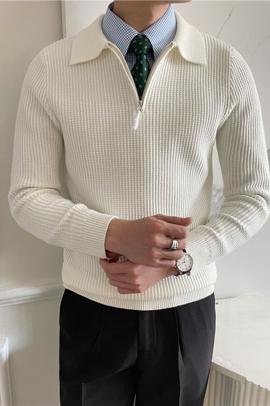 GONGJU Zipped Sweater