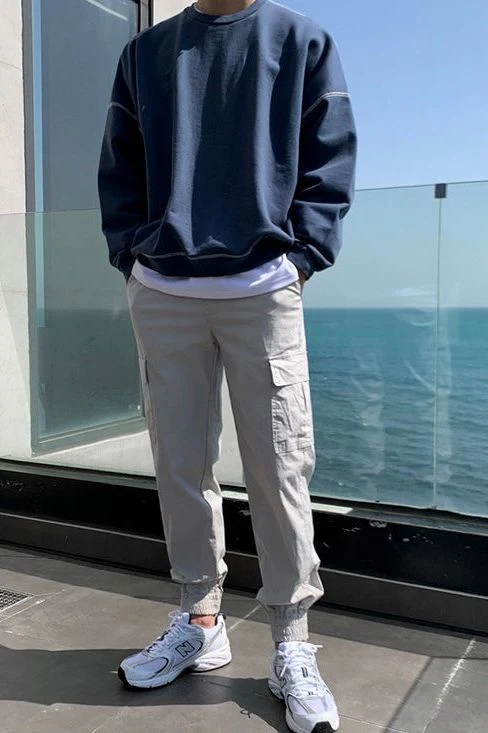 DOLSAN Oversized Crewneck