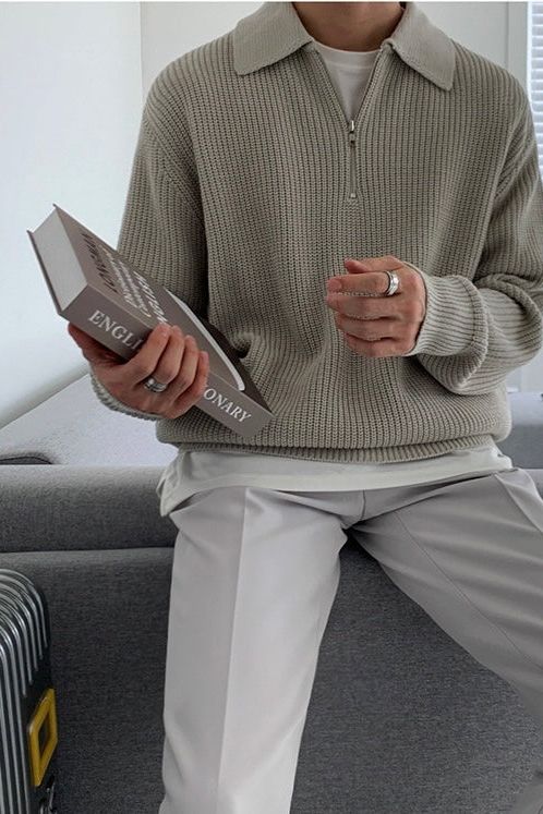 RASON Zipped Sweater