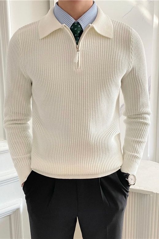 GONGJU Zipped Sweater