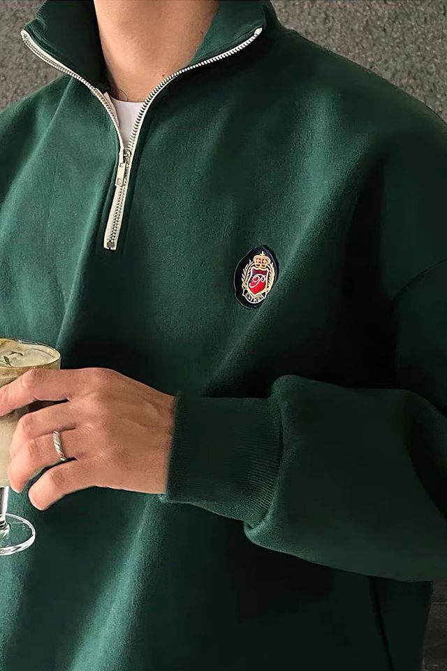 SOCHEON Varsity Quarter Zip