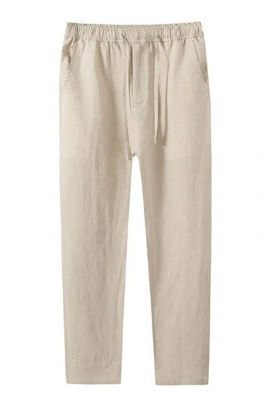 GEOJE Old Money Linen Pant