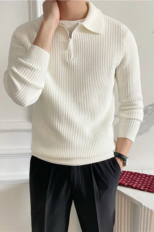 GONGJU Zipped Sweater