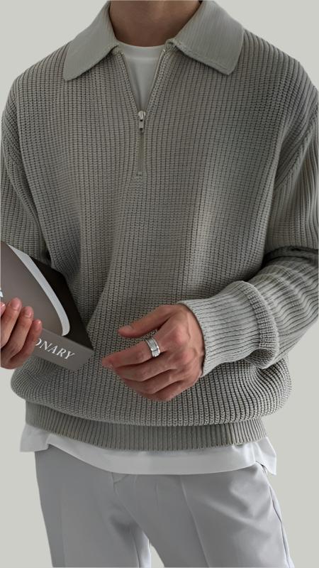 RASON Zipped Sweater