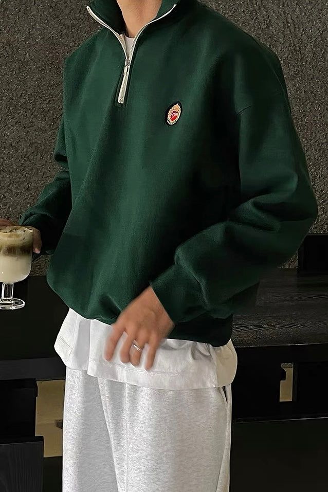 SOCHEON Varsity Quarter Zip