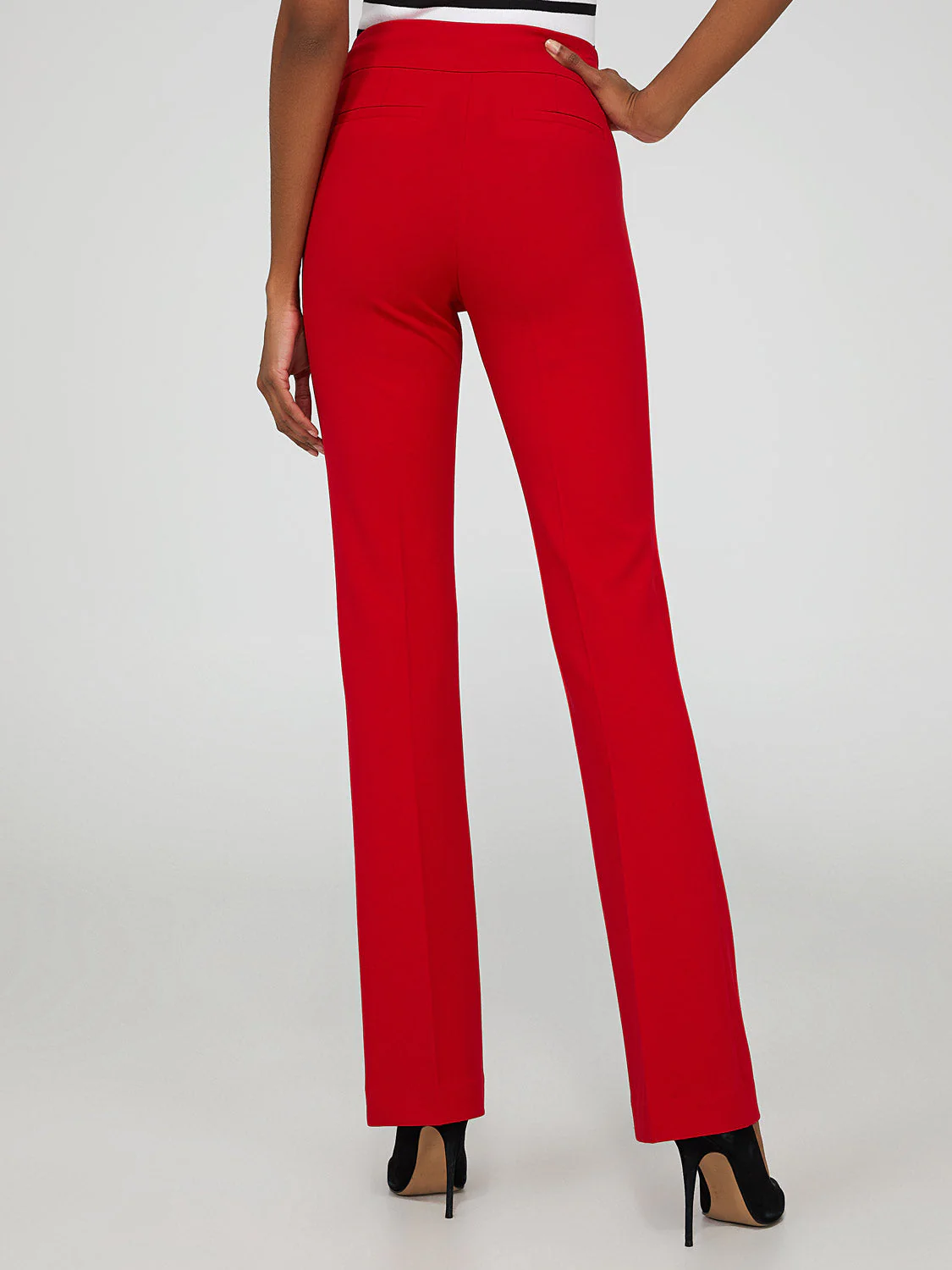 Pull-On Fit & Flare Pants