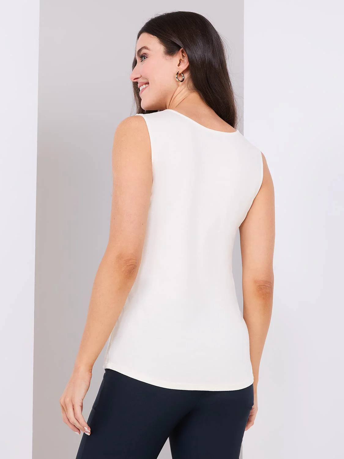 Sleeveless Floral Burnout Chiffon Top