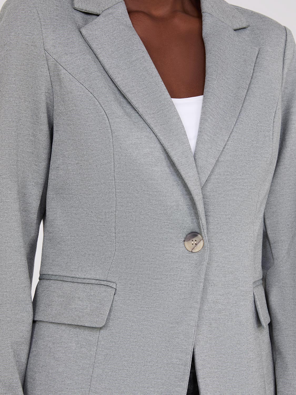 Short 1-Button Blazer