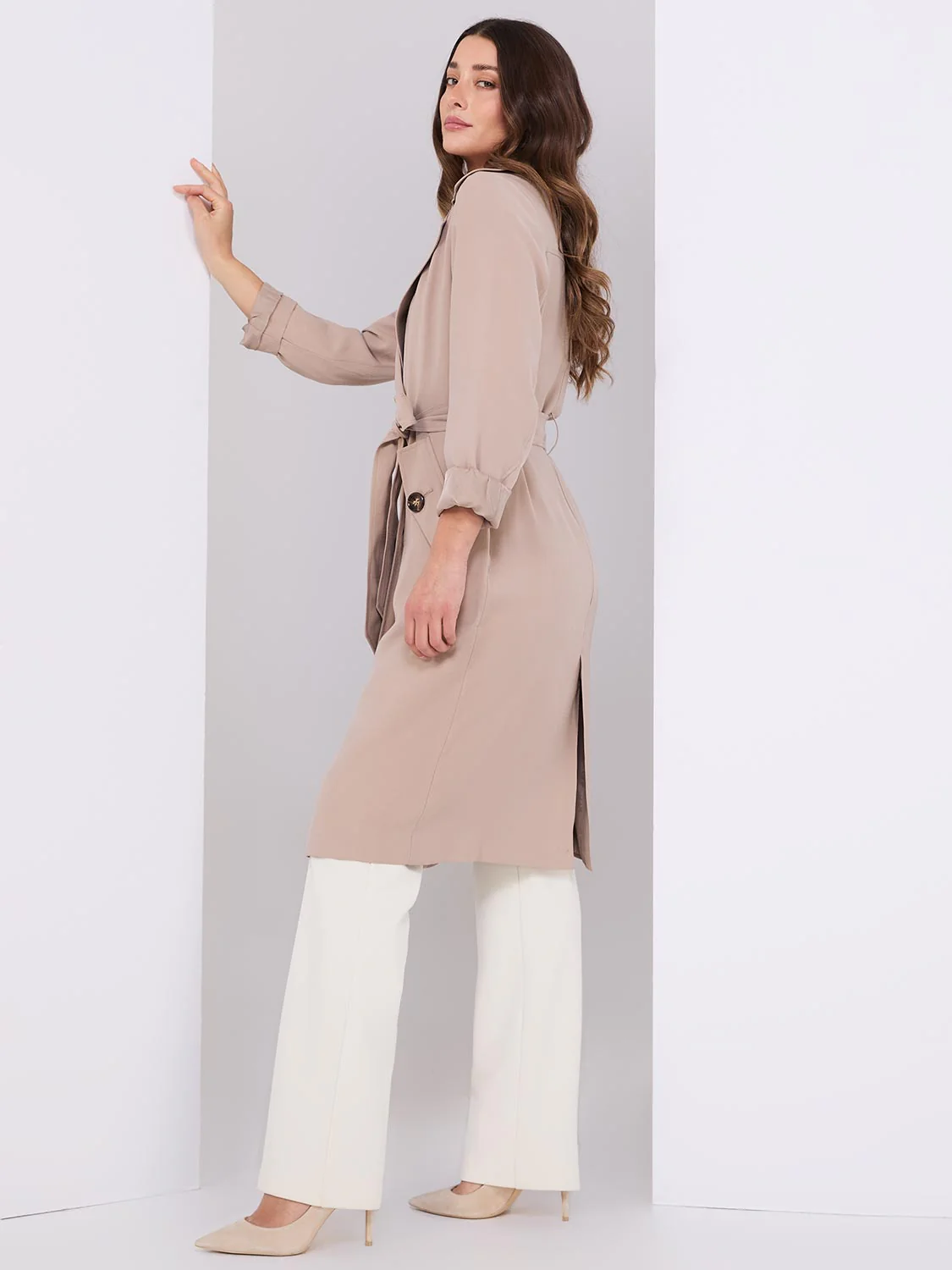 Belted Trench Coat