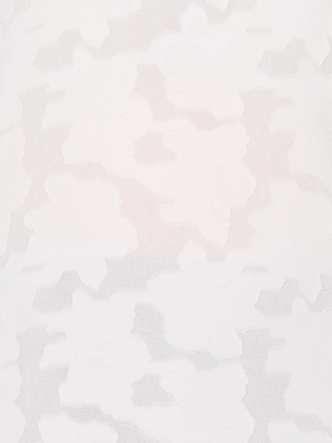 Sleeveless Floral Burnout Chiffon Top