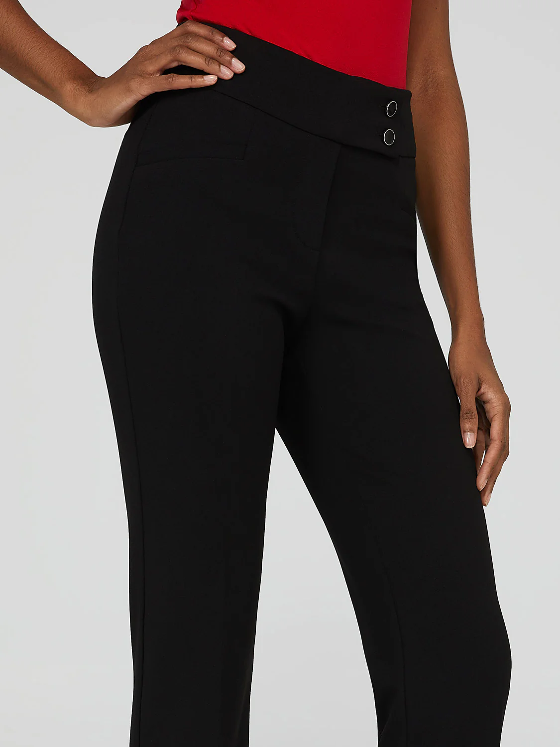 Pull-On Fit & Flare Pants