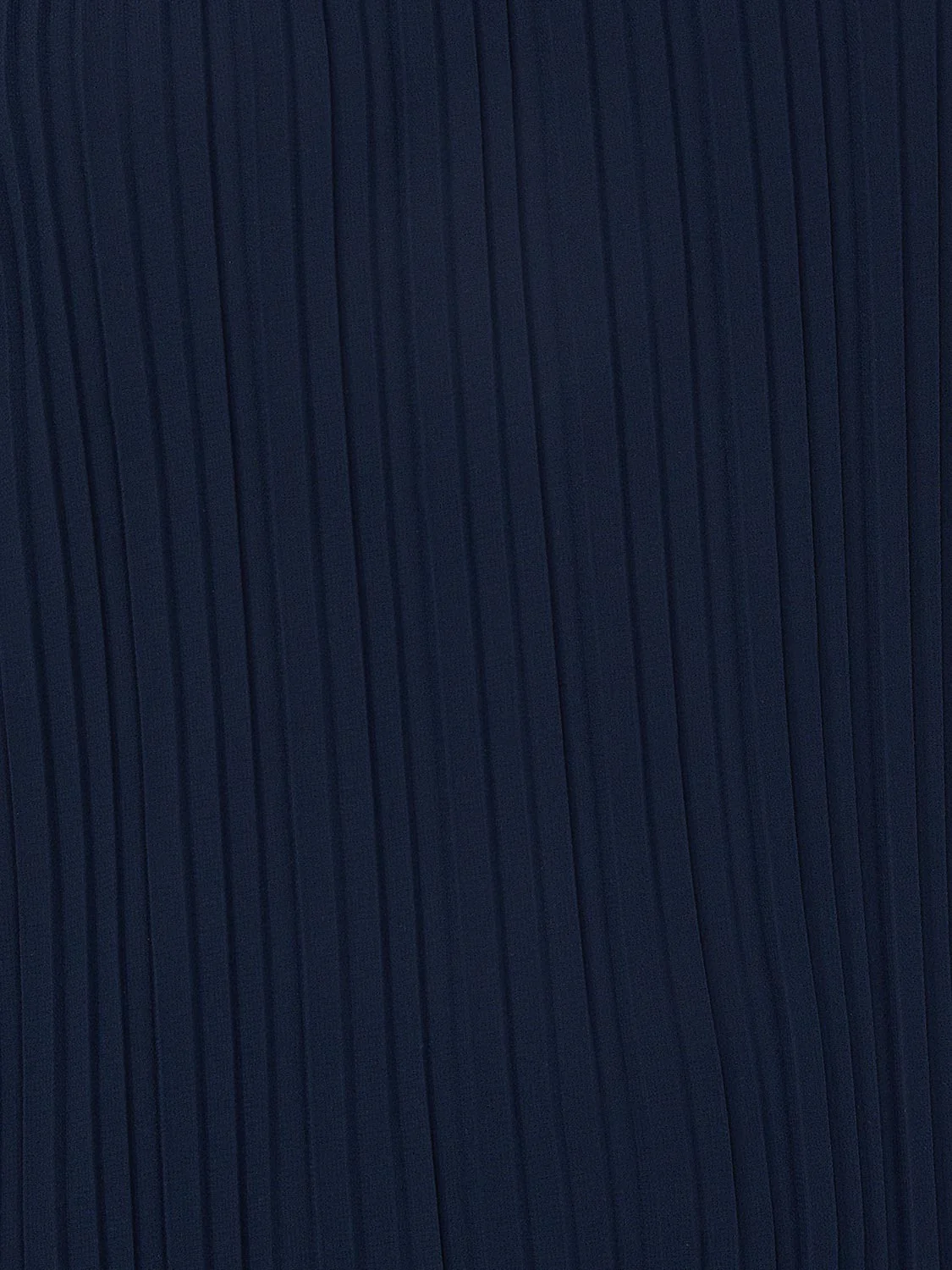 Pleated Chiffon Split Neck Popover Blouse