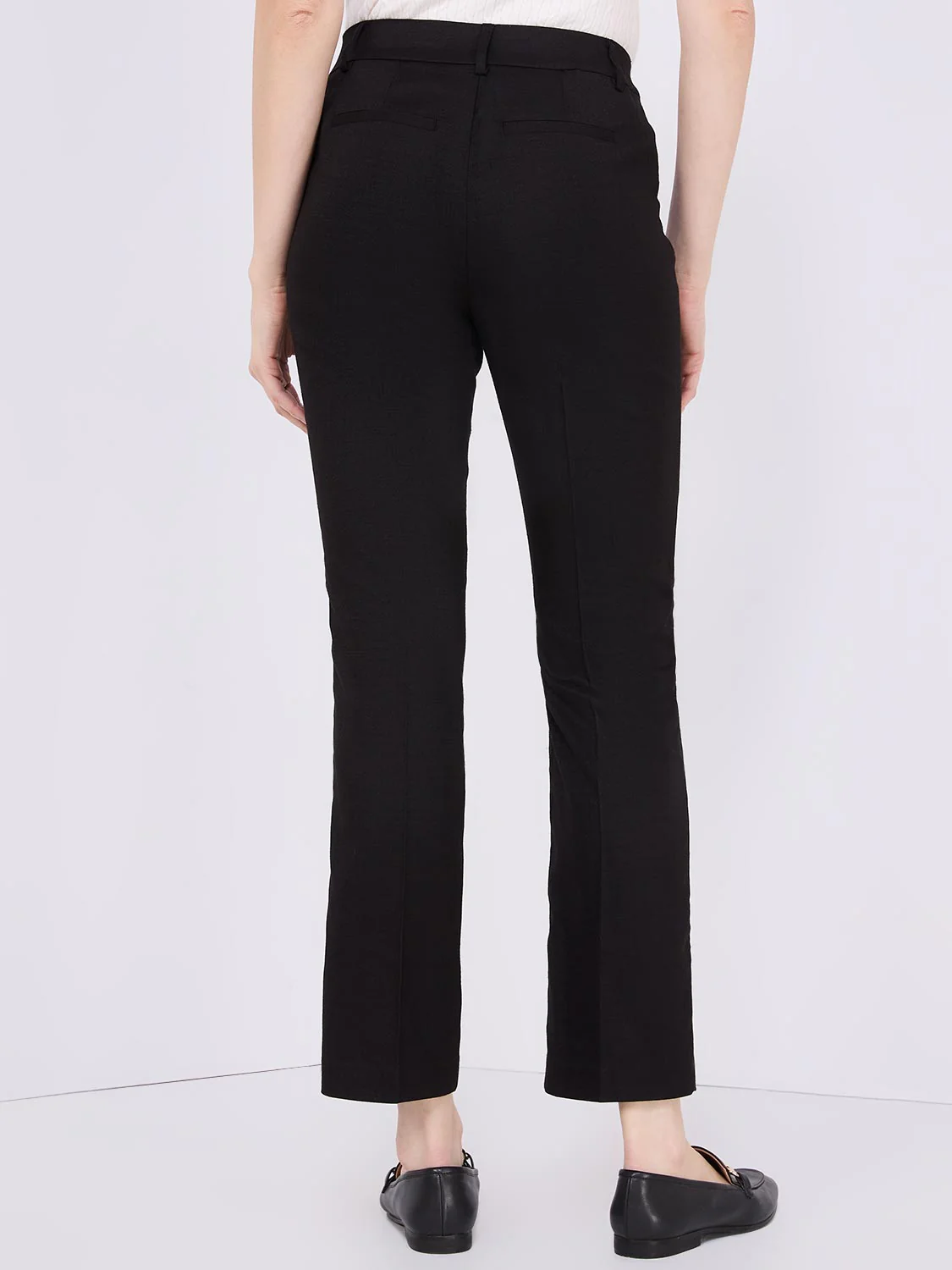 Straight-Leg Ankle Pants