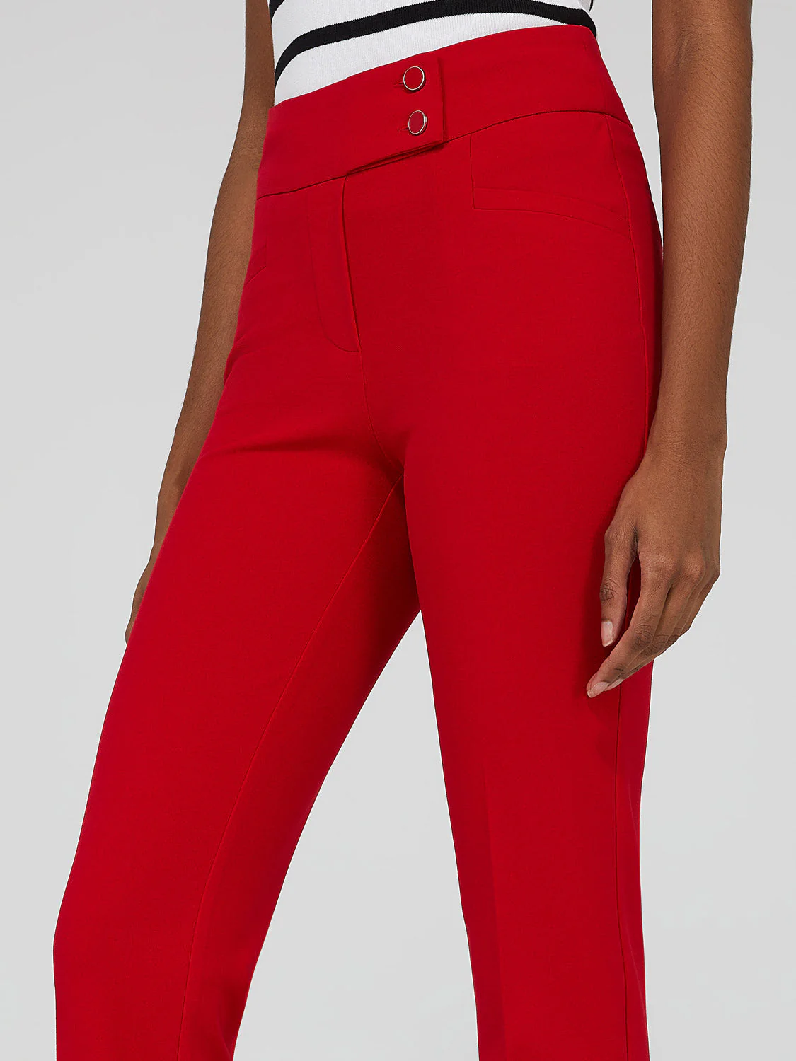 Pull-On Fit & Flare Pants
