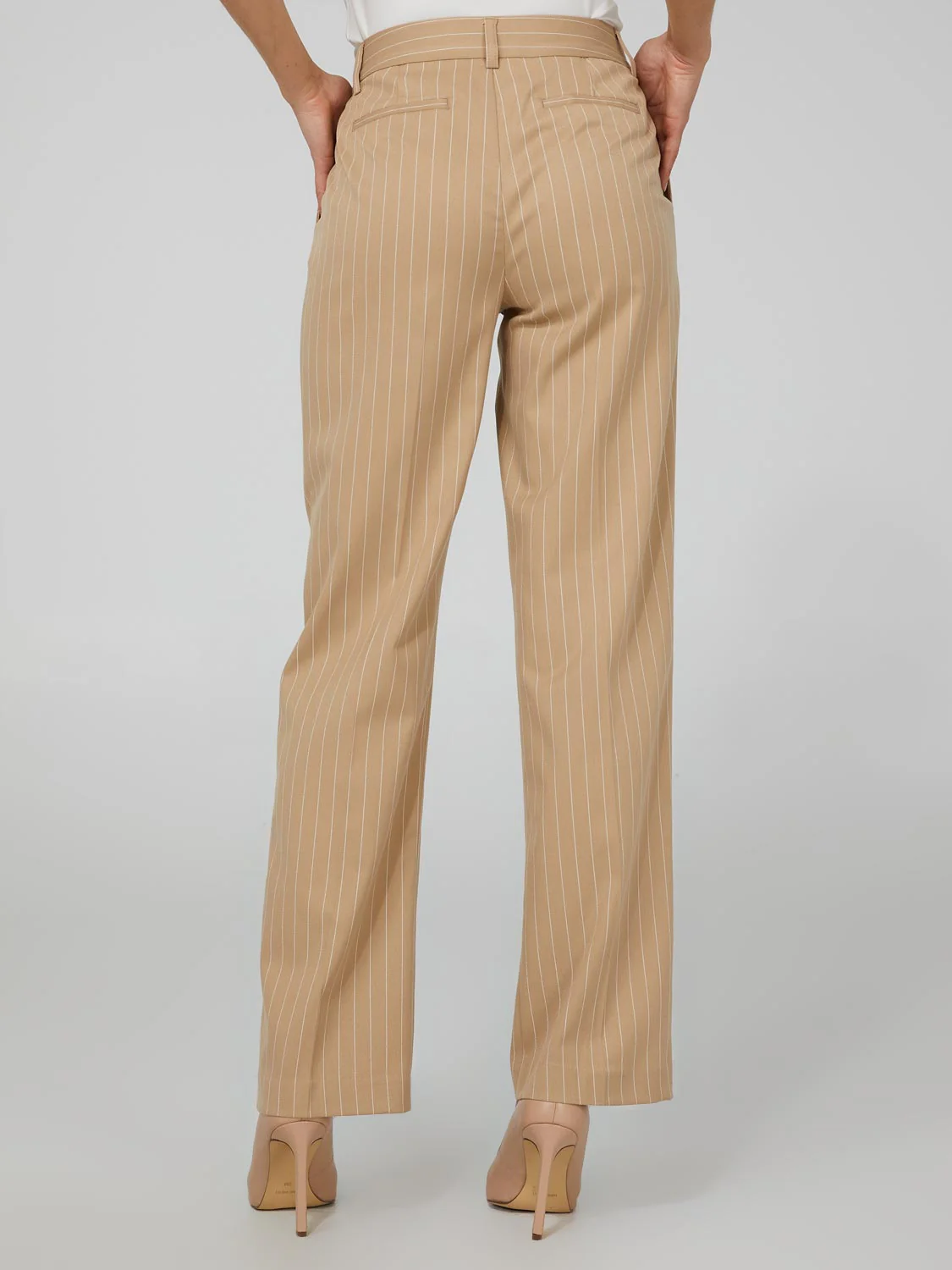 Pinstripe Classic Rise Trousers