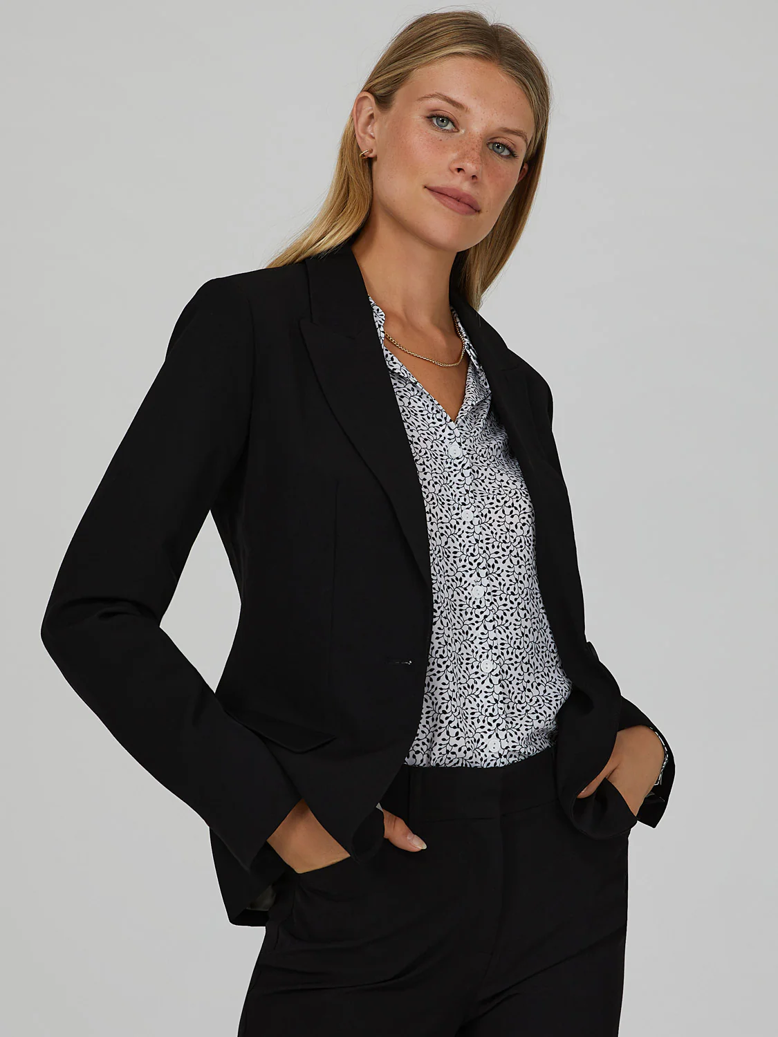 One-Button Blazer