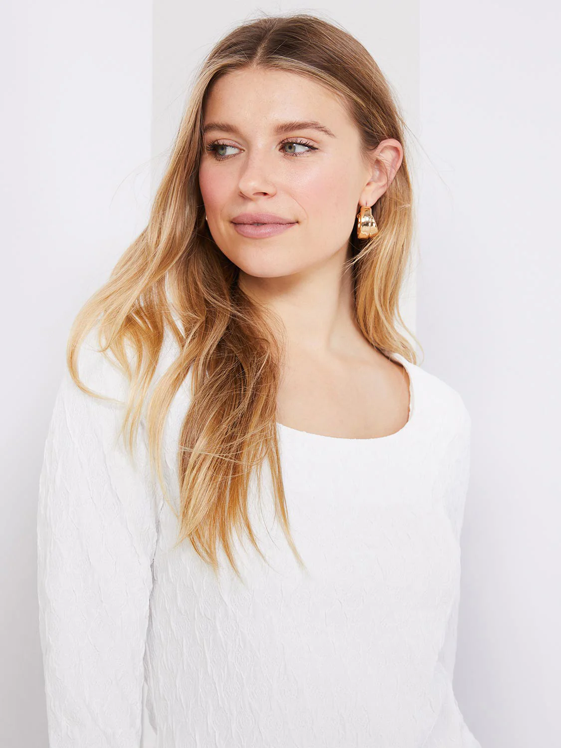 3/4 Sleeve Print Top