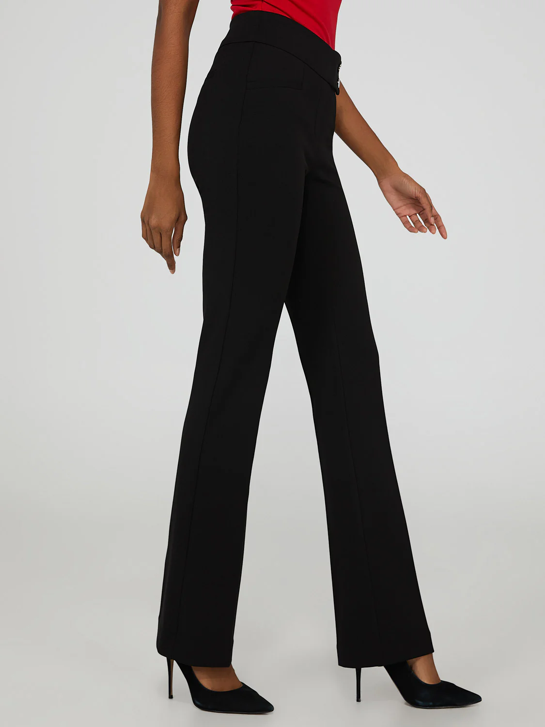 Pull-On Fit & Flare Pants