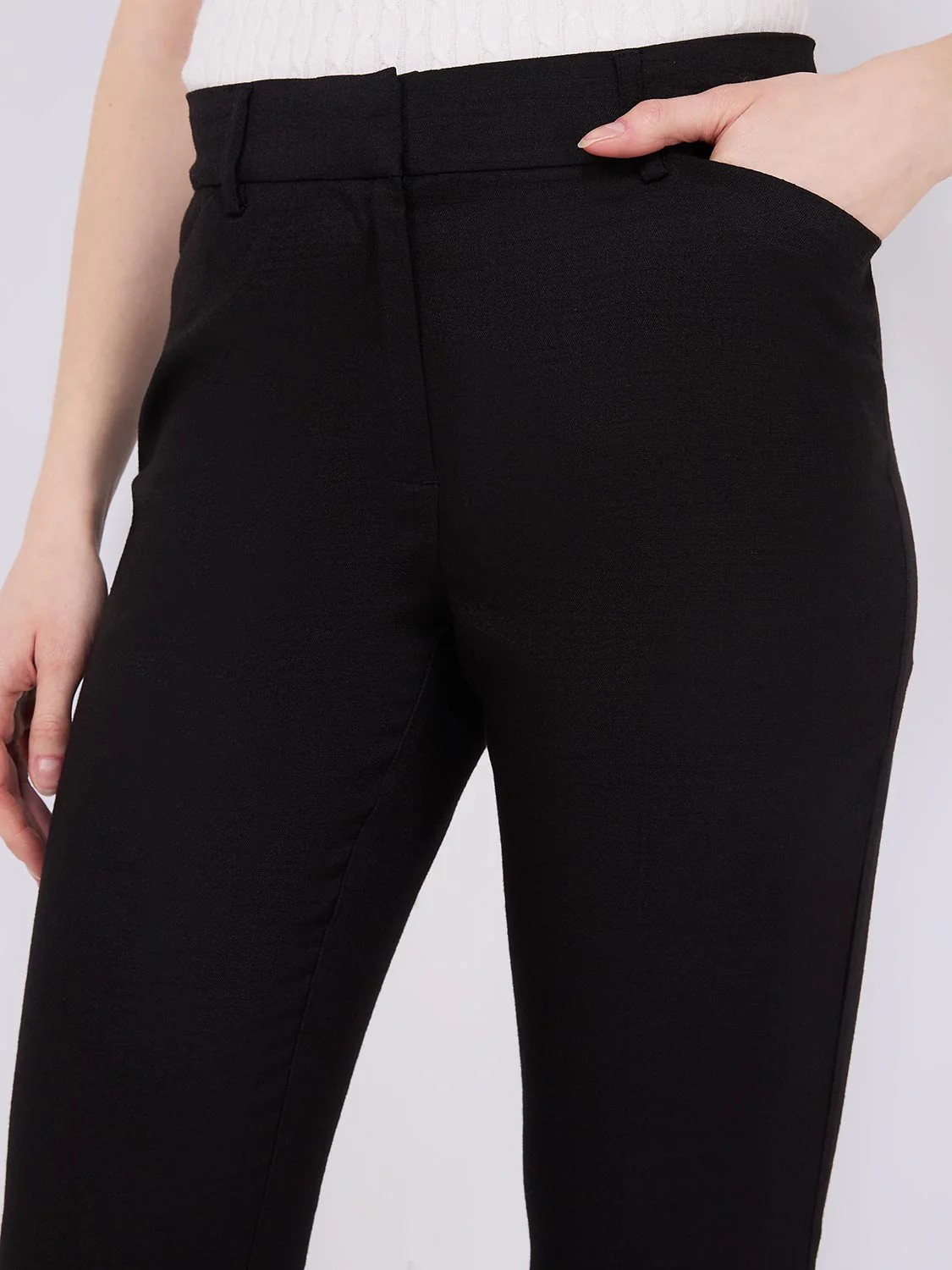Straight-Leg Ankle Pants