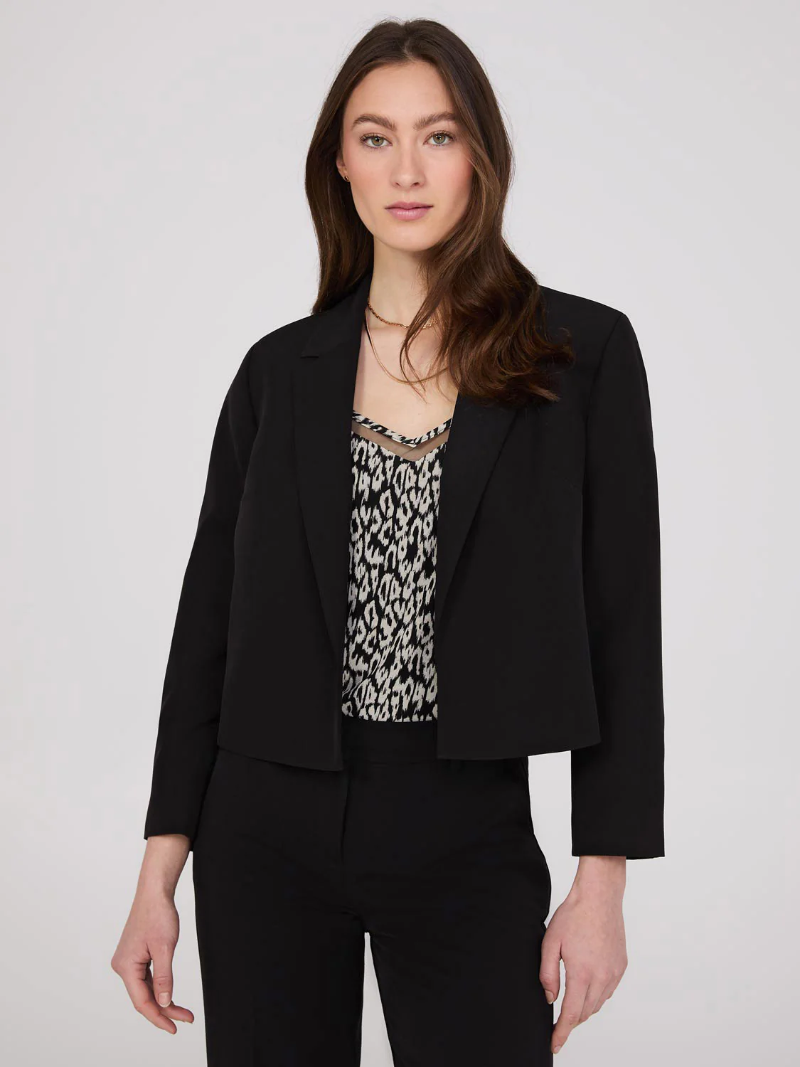 Waisted Open Blazer