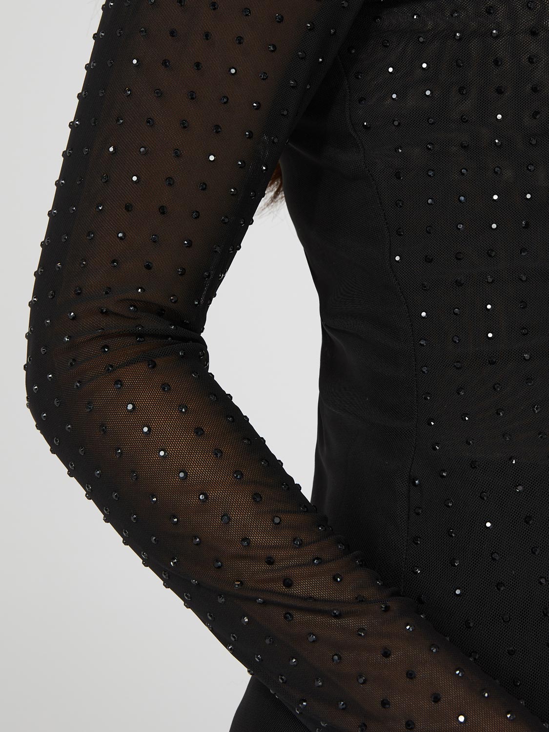 Long Sleeve Mock Neck Top