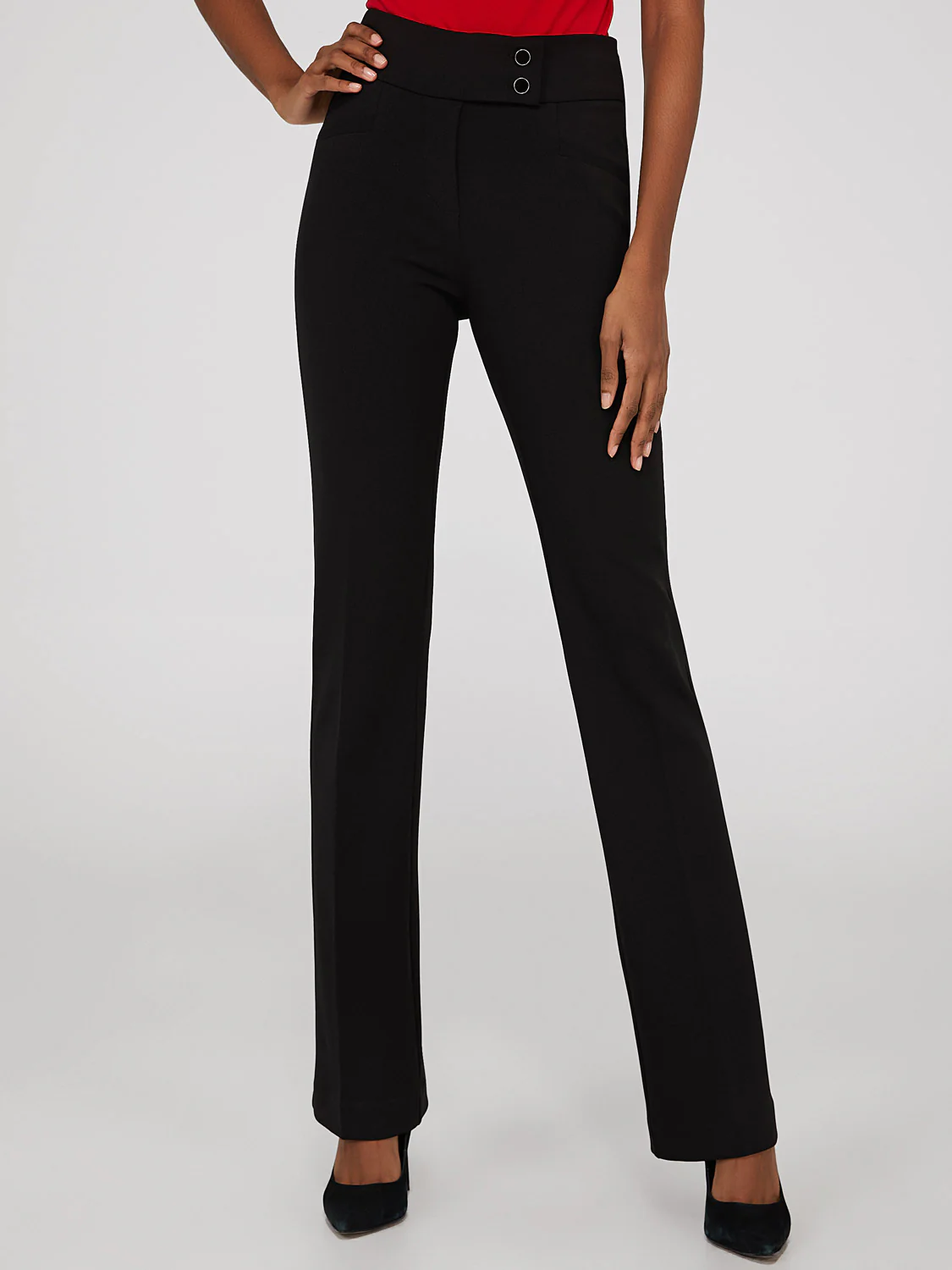 Pull-On Fit & Flare Pants