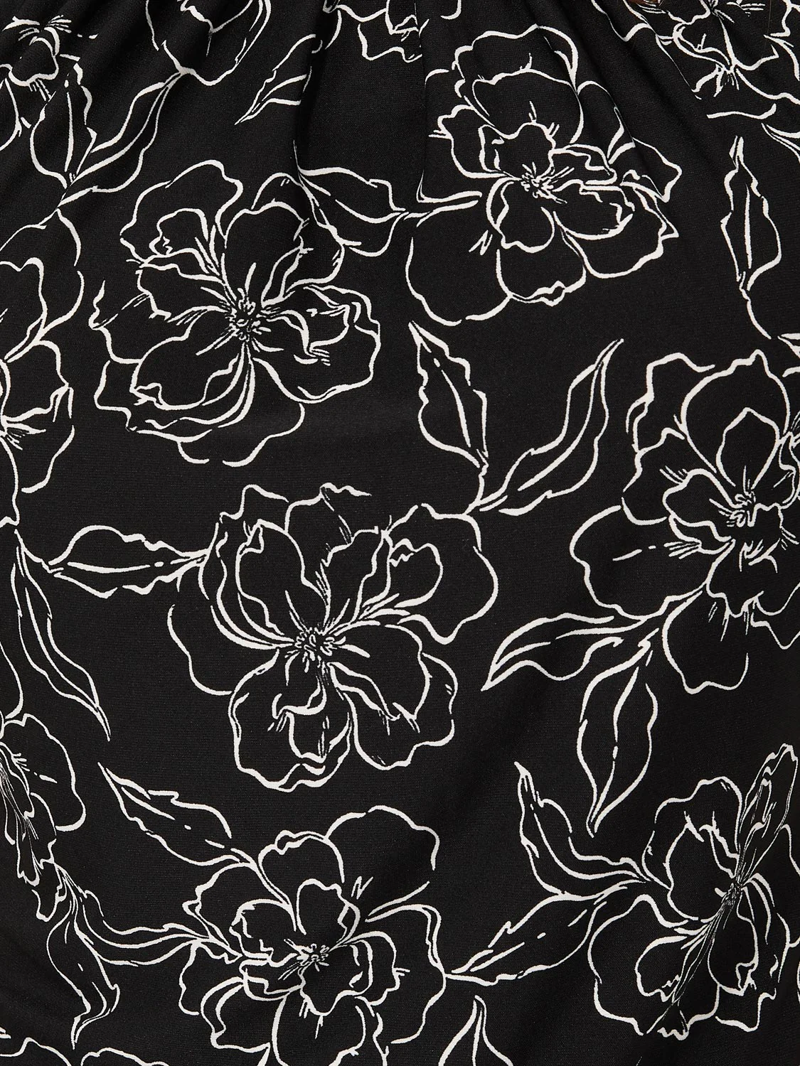 Floral Print Sleeveless Top