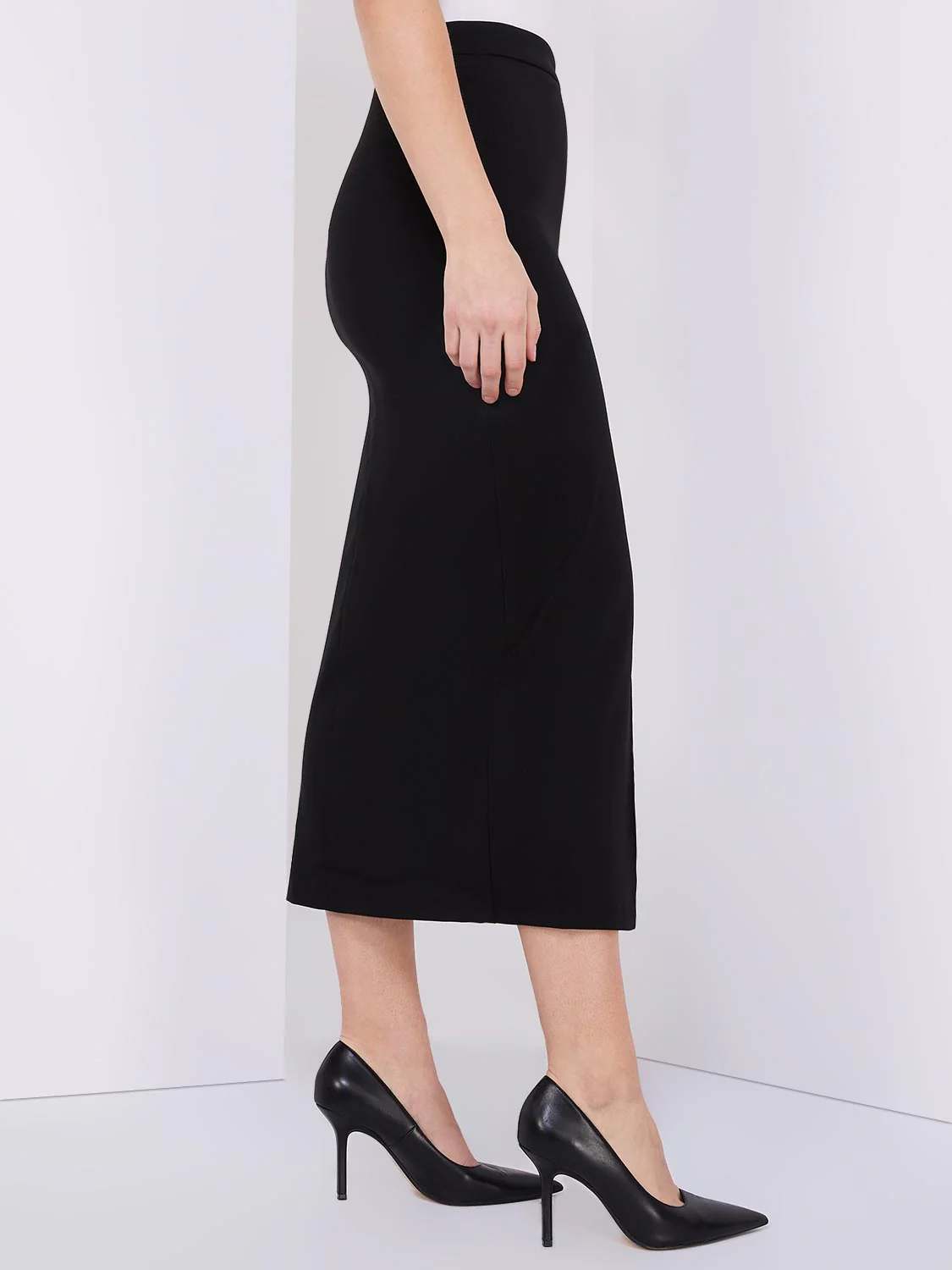 Long Front Slit Skirt