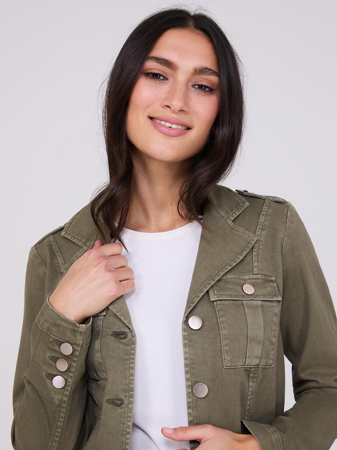 Twill Patch Pocket Jacket