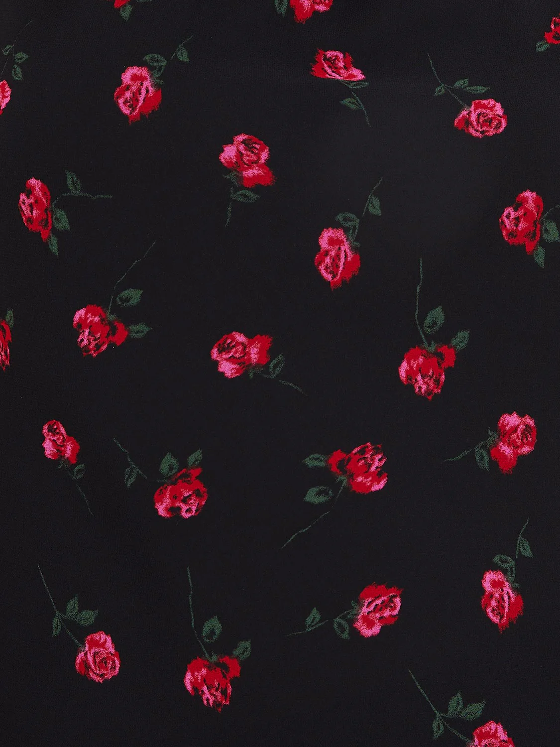 Printed Sleeveless Chiffon Blouse