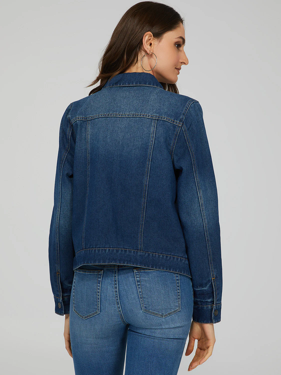 Reversible Plaid Denim Jacket