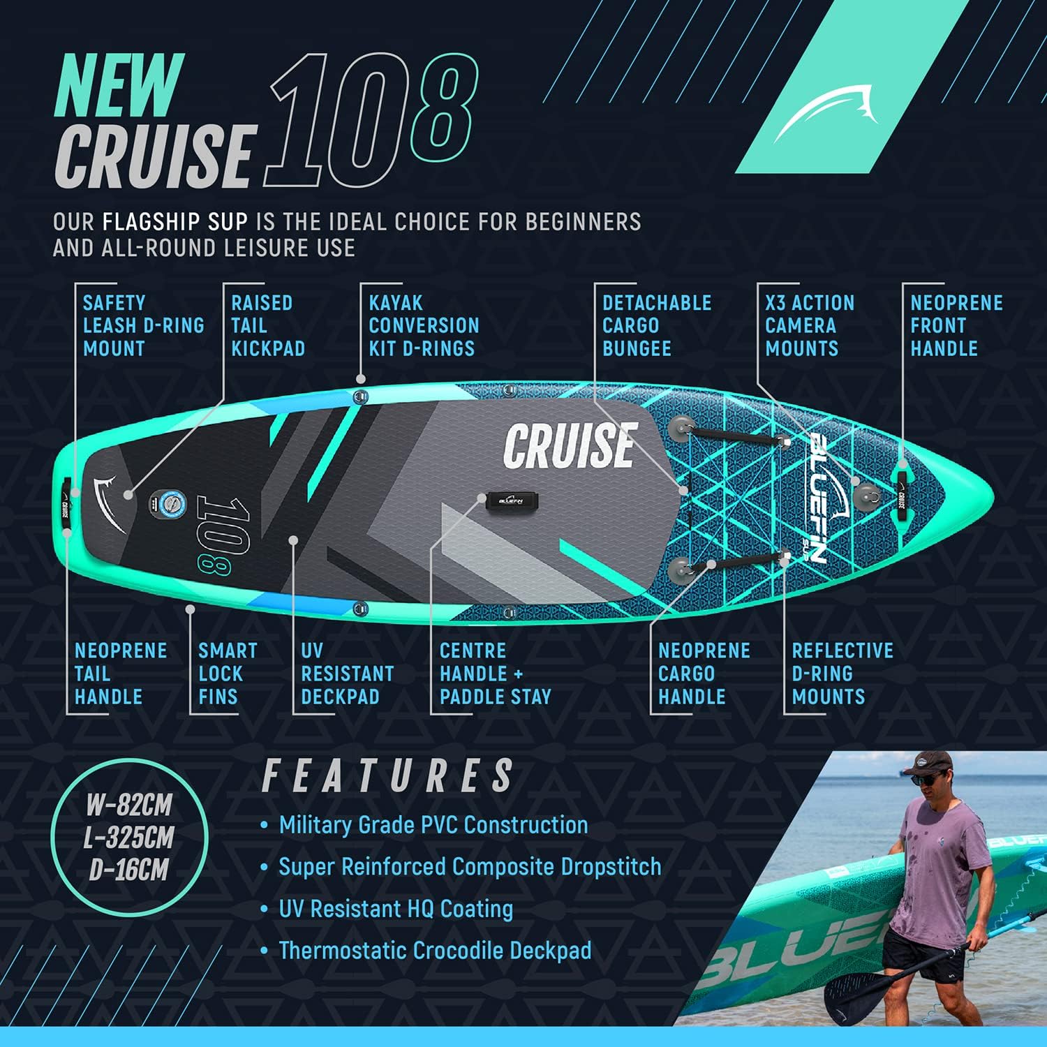 Bluefin Cruise SUP Board Set collection | LIDL