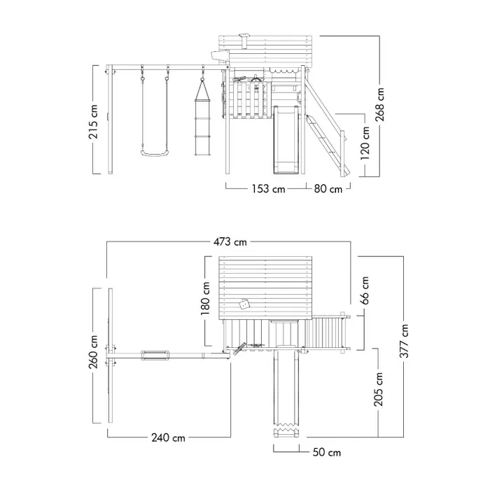 Tower playhouse Wickey Smart Journey collection | LIDL