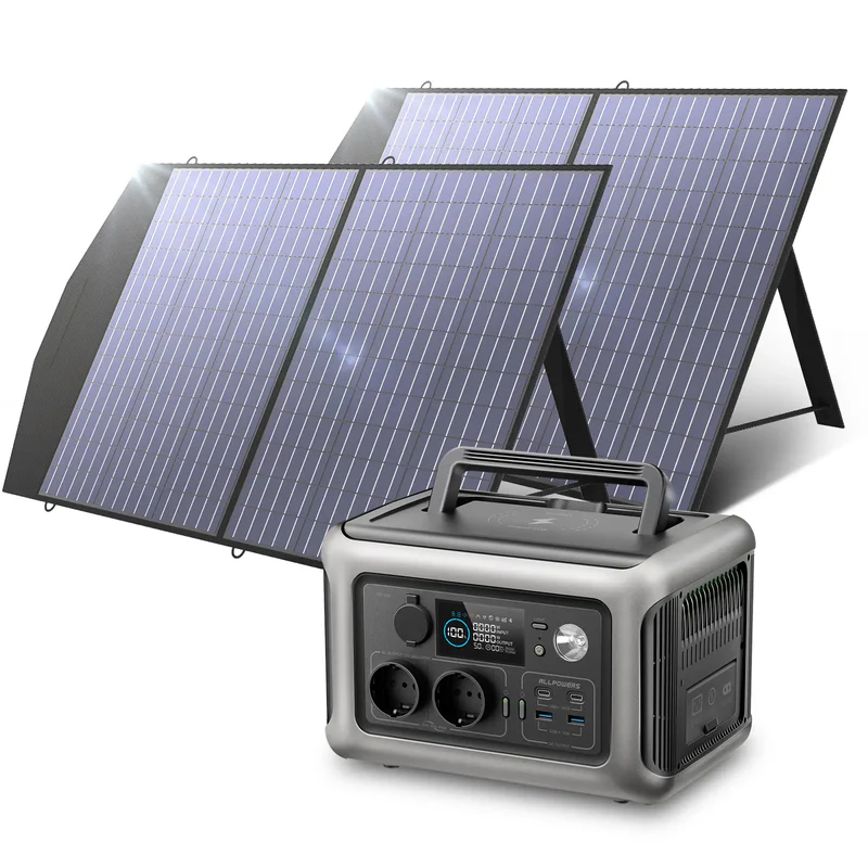 ALLPOWERS Solar Generator Kit 600W (R600 + SP027 100W Solar Panel) collection | LIDL