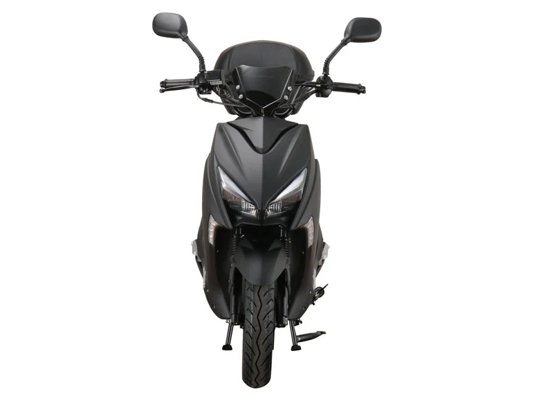 Moped scooter Speedstar FI 50 cc EURO 5 matt black incl. topcase collection | LIDL