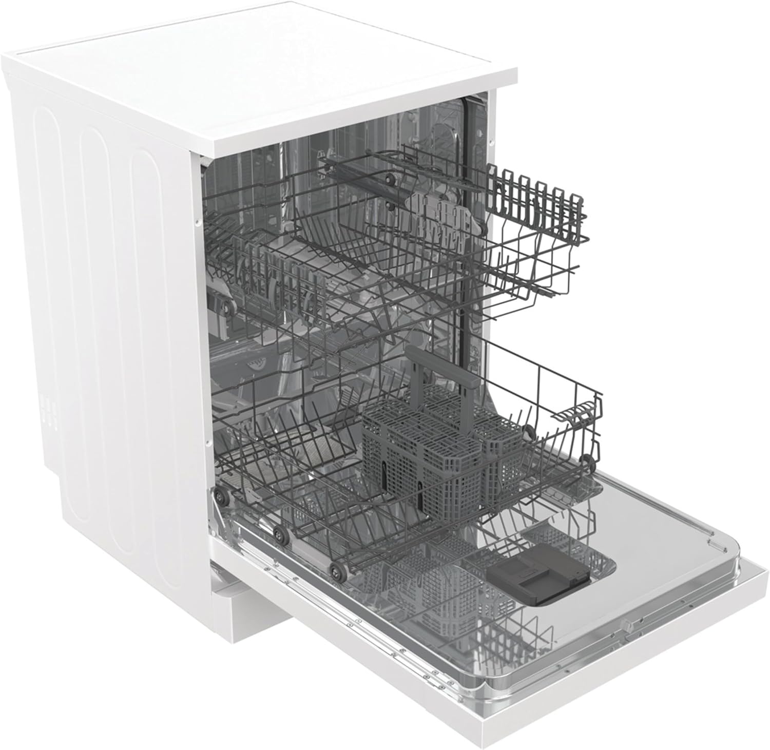 Hisense 14 Place Settings Freestanding Standard Dishwasher. Stainless steel - D Rated. HS642D90XUK. 597 x 599 x 845 mm (L x W x H) collection | LIDL