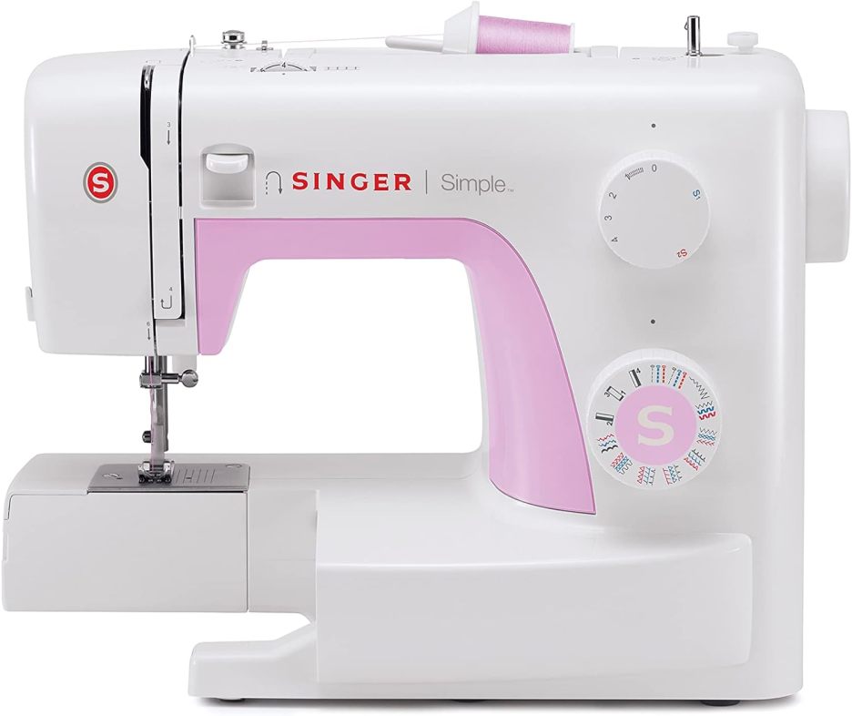 Singer Simple 3223 sewing machine. pink/white collection | LIDL