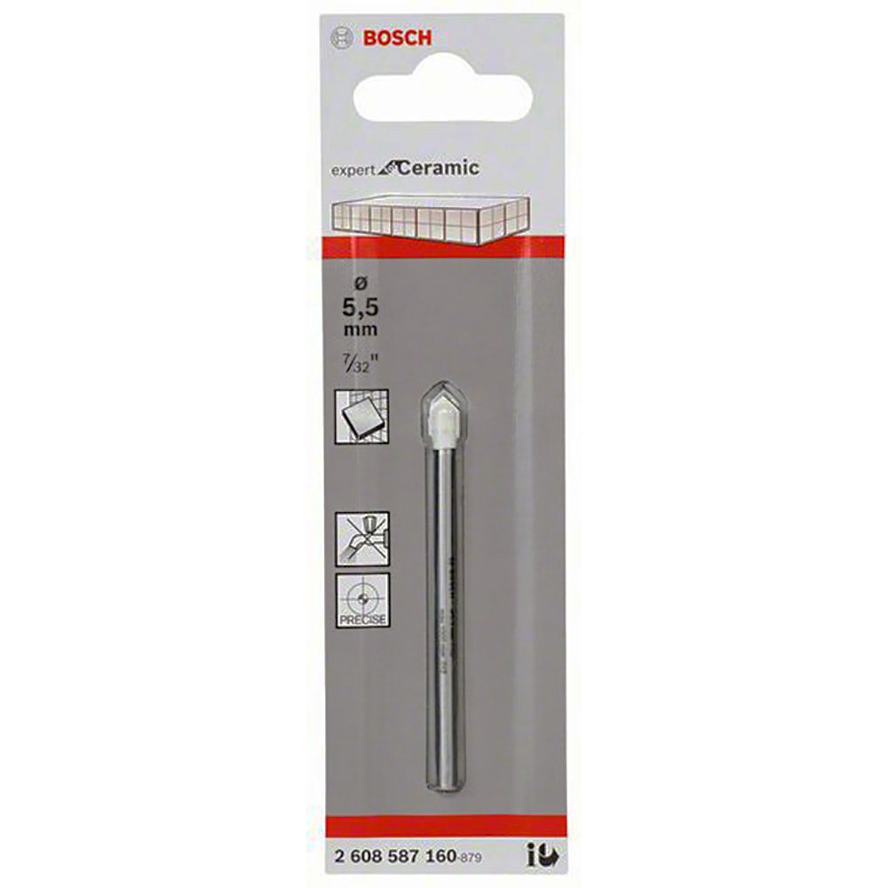 BOSCH 5.5 x 70mm TCT Glass & Tile Drill Bit - CYL-9 CERAMIC collection | LIDL