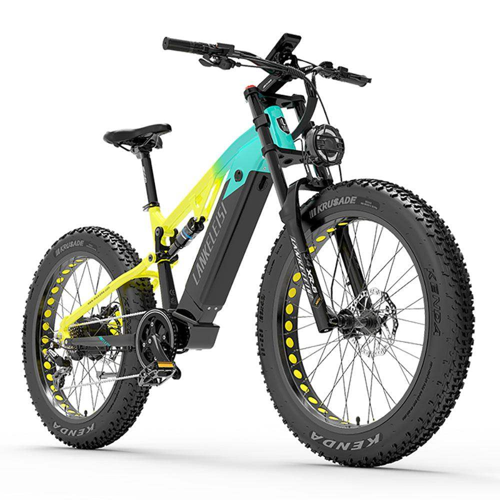Lankeleisi RV800 Plus 750W Bafang Motor 26 Fat Bike Fully E-Mountainbike 20Ah Samsung Akku E-MTB collection | LIDL