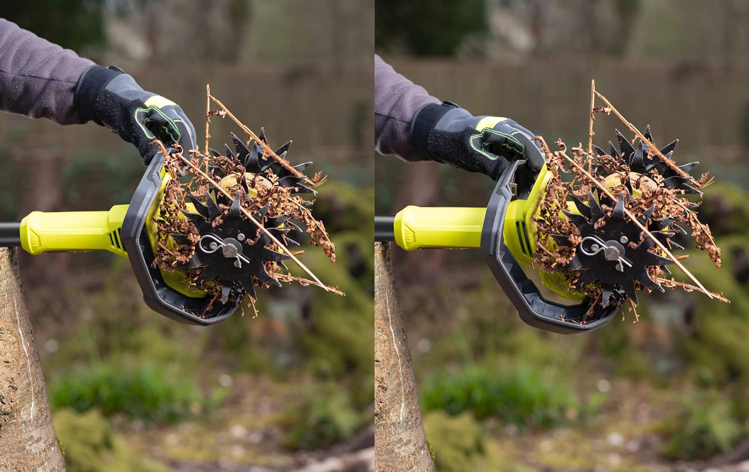 RYOBI - 18V ONE+ Hoeing Machine - Working Width/Depth 20/10 cm - 4 Cutters - 3 Rotation Speeds - Telescopic Tube - Sold without Battery or Charger - RY18CVA-0 collection | LIDL